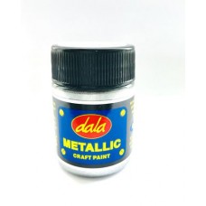 Dala Craft Paint Metallic 50ml - Dark Silver