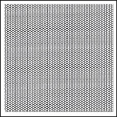 Stamperia Acrylic Stamp - Honeycomb Texture Stamperia Acrylic Stamp - Honeycomb Texture