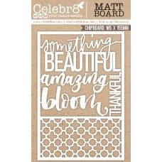 Celebr8 - Equi Card - Thankful Heart Themed Mini Words