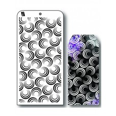 I Craft Stencil - Semi Circle Pattern I Craft Stencil - Semi Circle Pattern