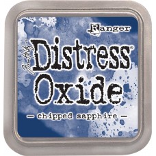 Tim Holtz Distress Oxide Ink Pad - Chipped Sapphire Tim Holtz Distress Oxide Ink Pad - Chipped Sapphire