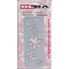 Olba Dies - Flowers & Leaves