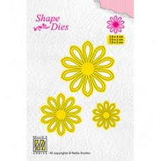 Nellies Shape Dies - 3x Flower 5