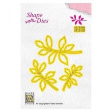 Nellies Shape Dies - 3x Leaf 4
