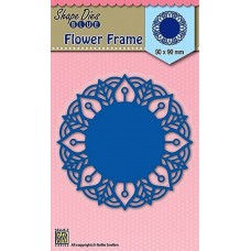 Nellies Shape Dies - Flower Frame