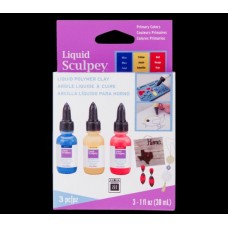 Liquid Sculpey Primary Colors Set 