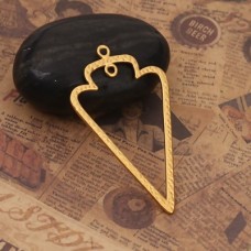 Pendant Matt Gold Boho Triangle Pendant Matt Gold Boho Triangle