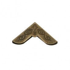 Corners - Antique Bronze Flower