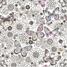 Serviette - Graphic Butterflies Serviette - Graphic Butterflies