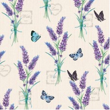Serviette - Lavendar with Love Serviette - Lavendar with Love