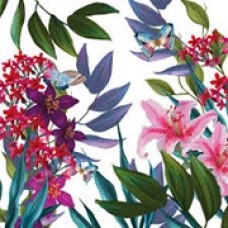 Serviette - Tropical Lillies Serviette - Tropical Lillies
