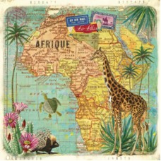 Serviette - Travel to Africa Serviette - Travel to Africa