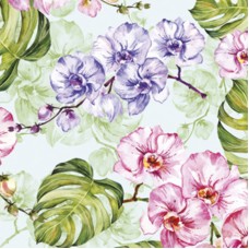 Serviette -  Wild Orchid