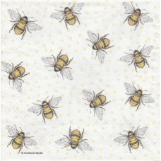 Serviette - Flying Bees Serviette - Flying Bees