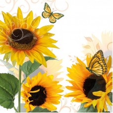 Serviette - Sunny Butterfly Serviette - Sunny Butterfly