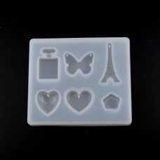 Silicone Molds Random - Eiffel Tower, ETc.