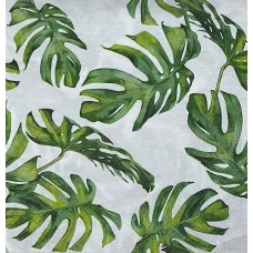 Serviette - Green Leaves Serviette - Green Leaves