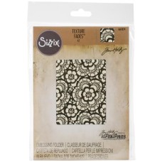 Sizzix Texture Fades Embossing Folder LACE Sizzix Texture Fades Embossing Folder LACE