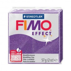 Fimo Effect Clay 57gr - Lilac Glitter Fimo Effect Clay 57gr - Lilac Glitter