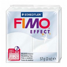 Fimo Effect Clay 57gr - Translucent White Fimo Effect Clay 57gr - Translucent White
