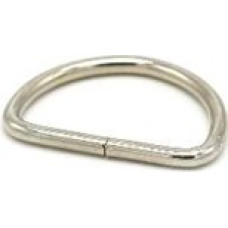D-Ring 32mm Nickel Plated D-Ring 32mm Nickel Plated