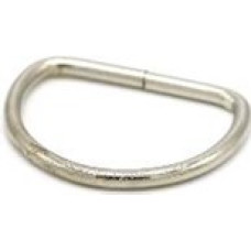 D-Ring 38mm Nickel Plated