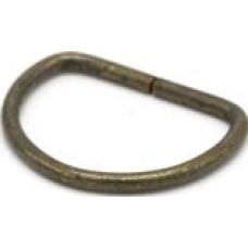 D-Ring 38mm Old Brass