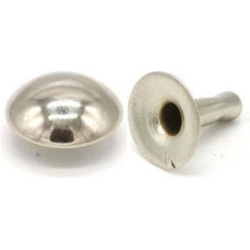 Dome Cap 12mm Nickel Plated