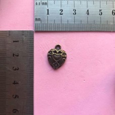 Metal Charm - Heart