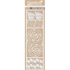 Celebr8 Chipboard - Lanki Car - Rose Elements
