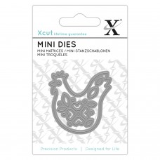 Xcut Mini Dies - Folk Hen Xcut Mini Dies - Folk Hen