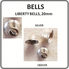Liberty Bells - Silver - 20mm