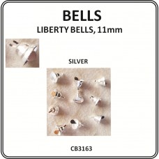 Liberty Bells - Silver - 11mm