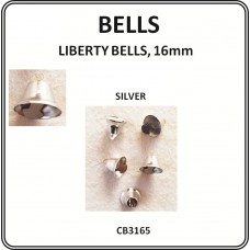 Liberty Bells - Silver - 16mm