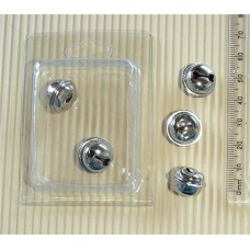 Noddy Bells - Silver - 15mm Noddy Bells - Silver - 15mm