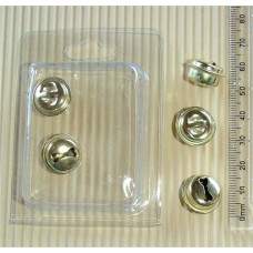Noddy Bells - Gold - 15mm Noddy Bells - Gold - 15mm