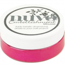 Nuvo Embellishment Mousse - Pink Flambe