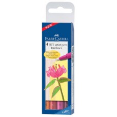 FC - 4 PITT Artist Pens Fineliner - Warm Colours