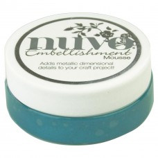 Nuvo Embellishment Mousse - Pacific Teal