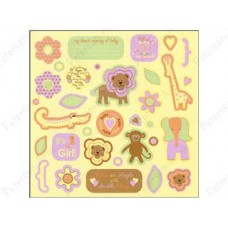 Best Creation Expression Chipboard Safari Girl