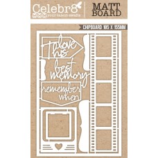 Celebr8 Chipboard - Equi Card - Soul Mates Mini Titles