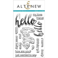 Altenew Stamp - Halftone Hello