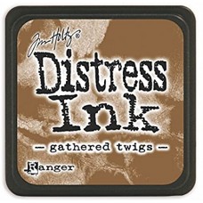 Tim Holtz Distress Mini Ink Pad - Gathered Twigs Tim Holtz Distress Mini Ink Pad - Gathered Twigs