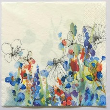 Serviette - Floral 1