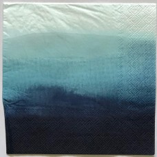 Serviette - Blue Ombre