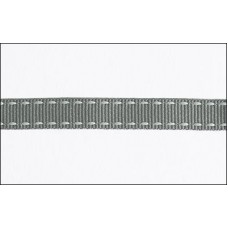 P/Sham Saddle Stitch - Grey with Silver Grey 