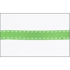 P/Sham Saddle Stitch - Lime with White