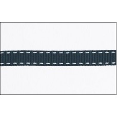 P/Sham Saddle Stitch -Navy with White