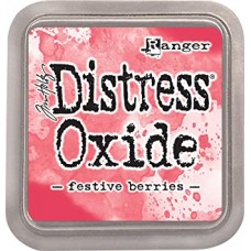 Tim Holtz Distress Oxide Ink Pad - Festive Berries Tim Holtz Distress Oxide Ink Pad - Festive Berries