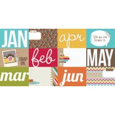 SN@P Life Double Sided Paper - Journaling Card Elements 1 SN@P Life Double Sided Paper - Journaling Card Elements 1
